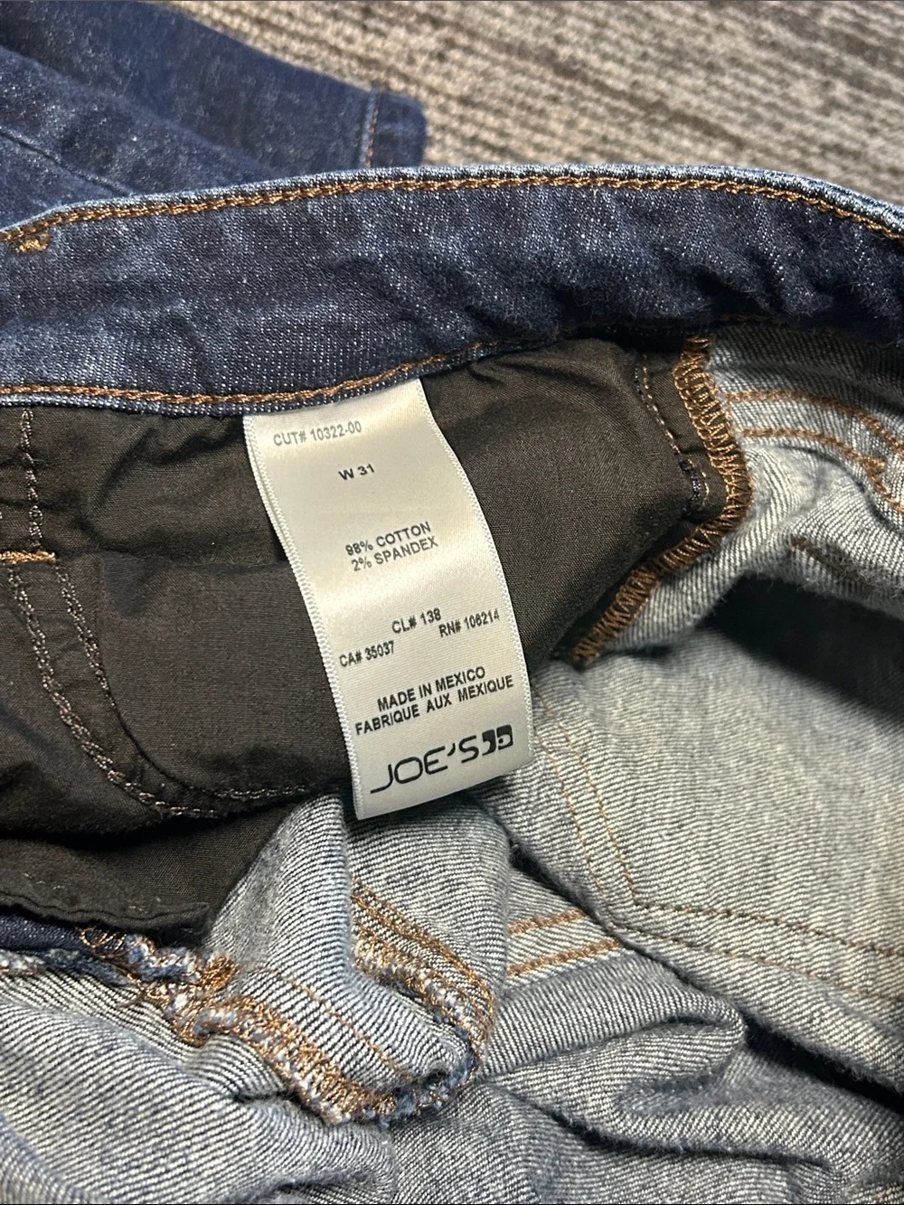 Joe's Jeans Dark Blue Flare Jeans